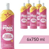 The Pink Stuff - Schuurmiddel - 6 x 750 ml - Voordeelverpakking