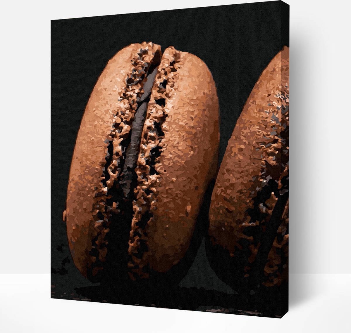 Schilderen Op Nummer Volwassenen DIY Paint By Number Compleet Hobby Pakket op Frame met Vernis - ®Arty Bee - Macarons - 3x40x50cm — afbeelding 5