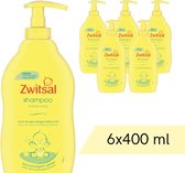 Voordeelverpakking: 6x Zwitsal Shampoo - Pompje - 400 ml