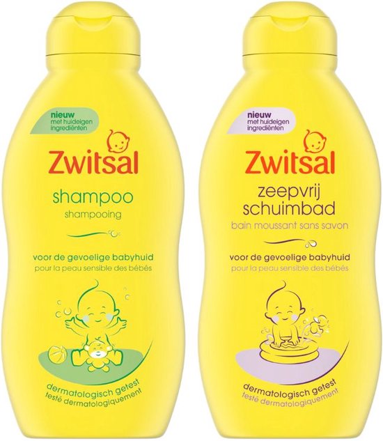 Zwitsal combinatieset: Shampoo + Badschuim