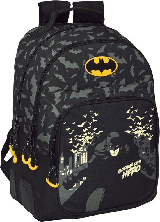 Schoolrugzak Batman Hero Zwart (32 x 42 x 15 cm)