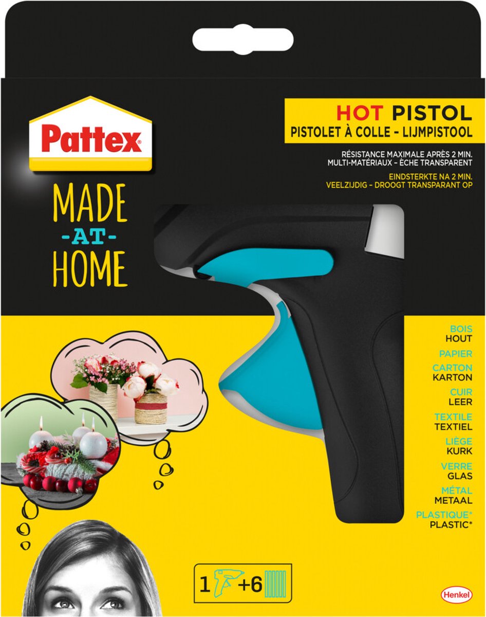 Pattex Made At Home Lijmpistool - 6 x 20 gr - Voordeelverpakking
