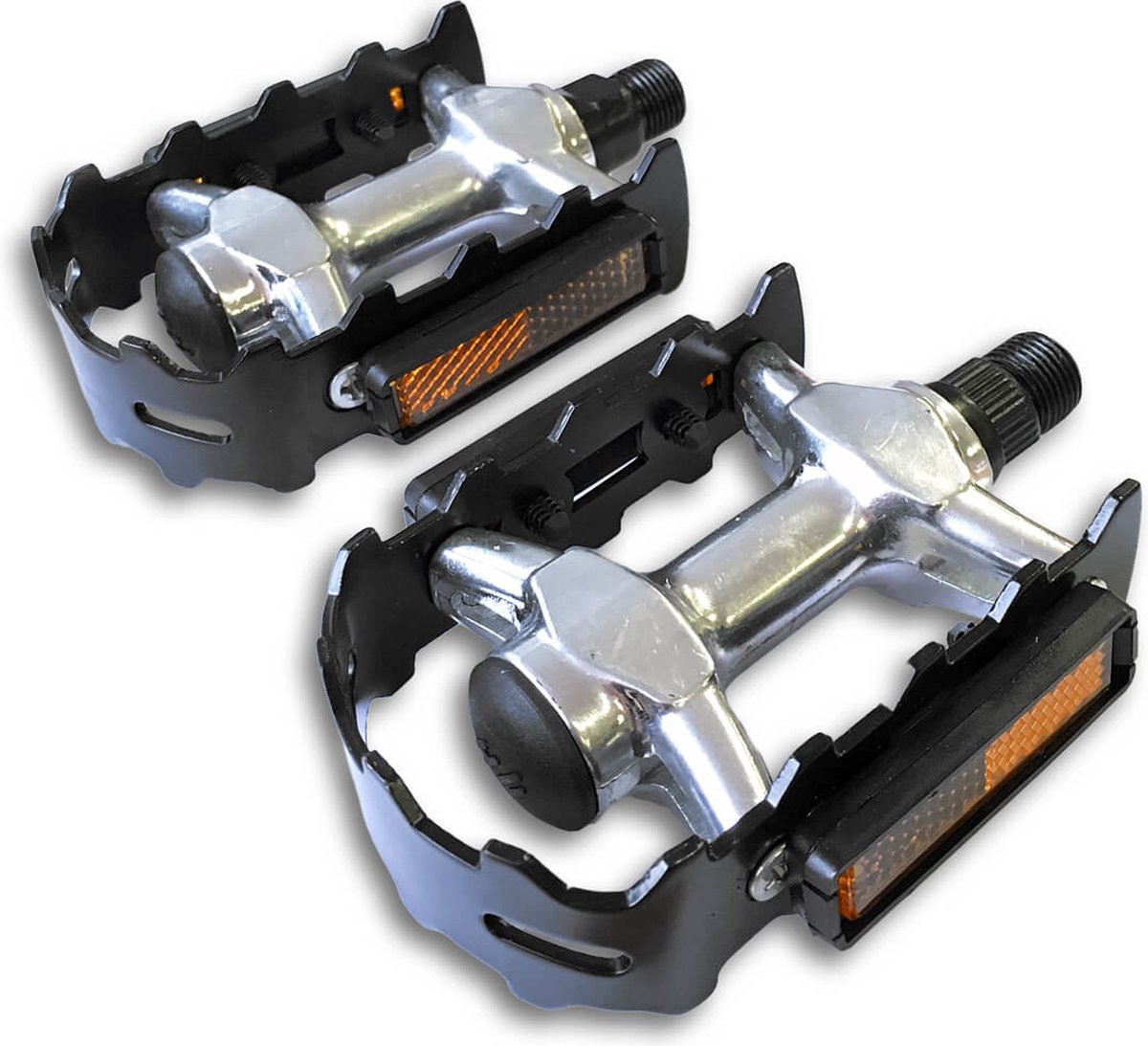 Lynx MTB pedalen - Anti slipvlak - Reflectoren