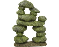 Aquarium decoratie - Kiezelsteen grot - 19.6x8.3x25.9 cm