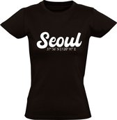 Seoul Coordinaten Dames T-shirt | Zuid Korea | Zuid-Korea | Vakantie | Shirt