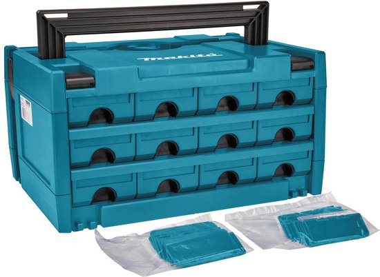 Makita P-84333 Makpac - Caja de 6 cajones