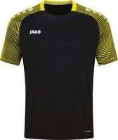 jako - T-shirt Performance - Heren Voetbalshirt Zwart -4XL
