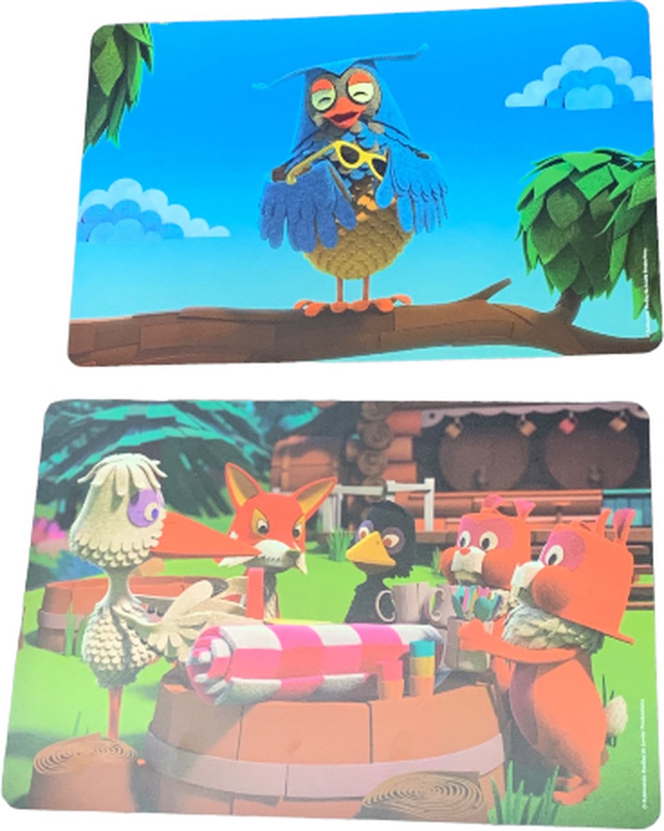 De Fabeltjeskrant - Placemats - 2 stuks - 44 x 29 cm
