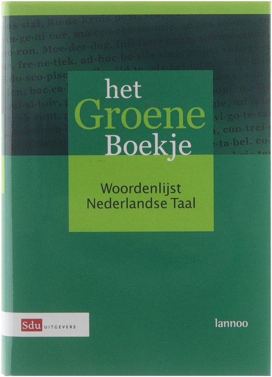 Cover van het boek 'Het Groene Boekje' van  Onbekend