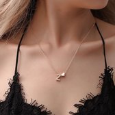 LIHELEI Collier pour Femme, 26 lettres Majuscule Zircon | FindTheDeal