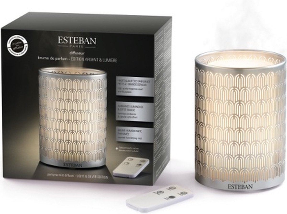 Esteban Mist Diffuser Edition Light & Silver