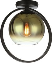 Aureol - Plafondlamp - 30cm - Goud - Zwart