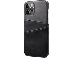 Hoesje geschikt voor Samsung Galaxy S23 Plus - Backcover - Pasjeshouder - Portemonnee - Kunstleer - Zwart