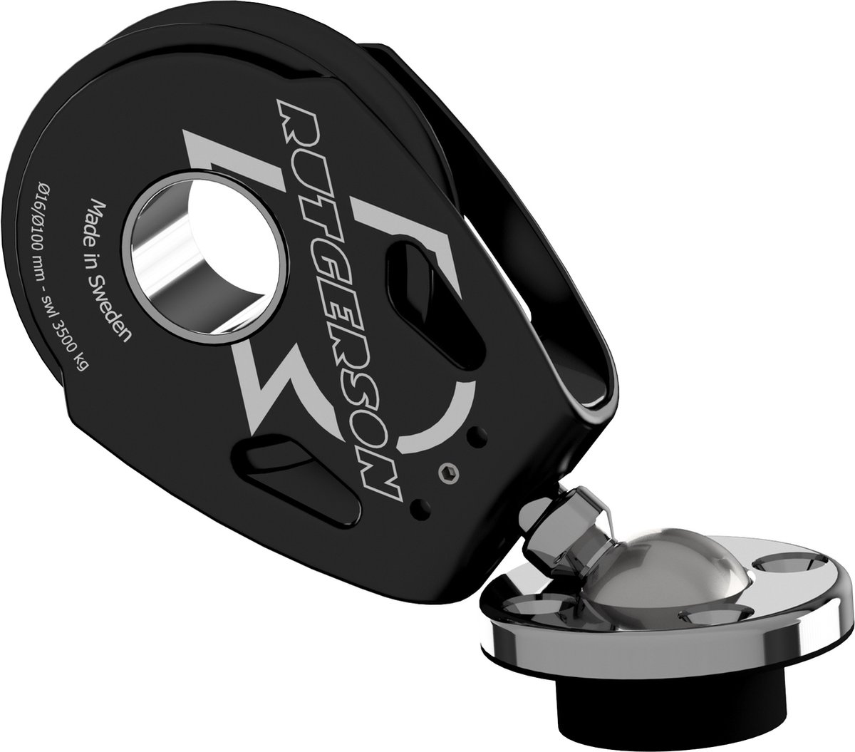 Rutgerson ROC Block 100mm met Ball Joint Stand-up (door-dek versie)
