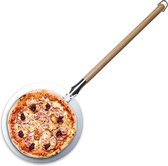 Masterpro - Pelle à pizza XL - pour four et BBQ - Ø30 x 87cm - manche amovible - acier inoxydable