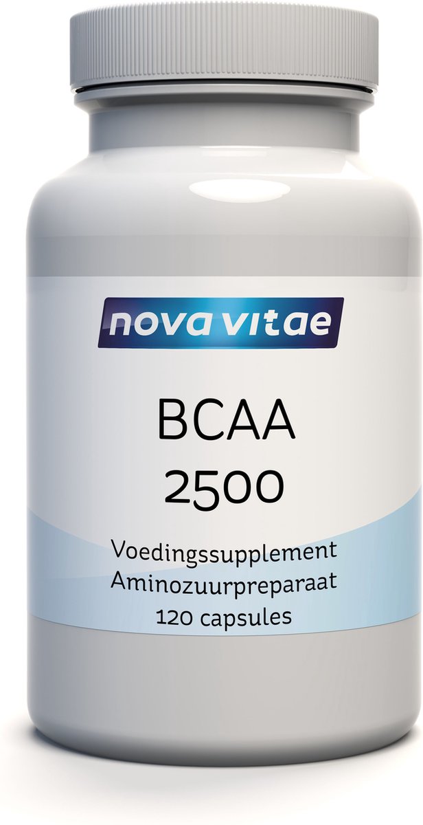 Goedkoopste Nova Vitae - BCAA - 2500 - 2 1 1 - 120 capsules
