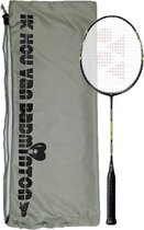 Yonex outdoor badmintonset - 2 CAB6000N - Mavis 300 geel medium in opbergtas