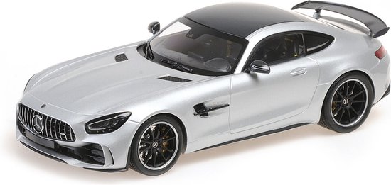 Miniature Minichamps Mercedes AMG GT-R 2021 - 1/18 - Gris