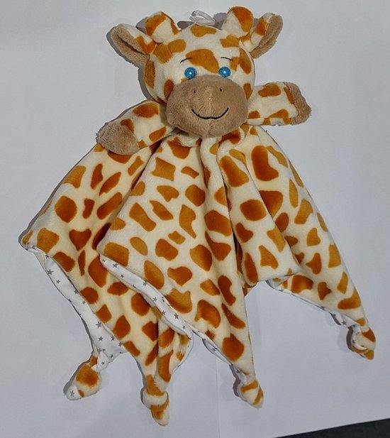 TX Store - Knuffeldoek Giraffe - Giraffe knuffel - Tutteldoek - Slaapdoekje - Baby knuffeldoekje - Knuffel - Meisje - Jongen - Baby Knuffel - 35x35cm van Baby — afbeelding 3