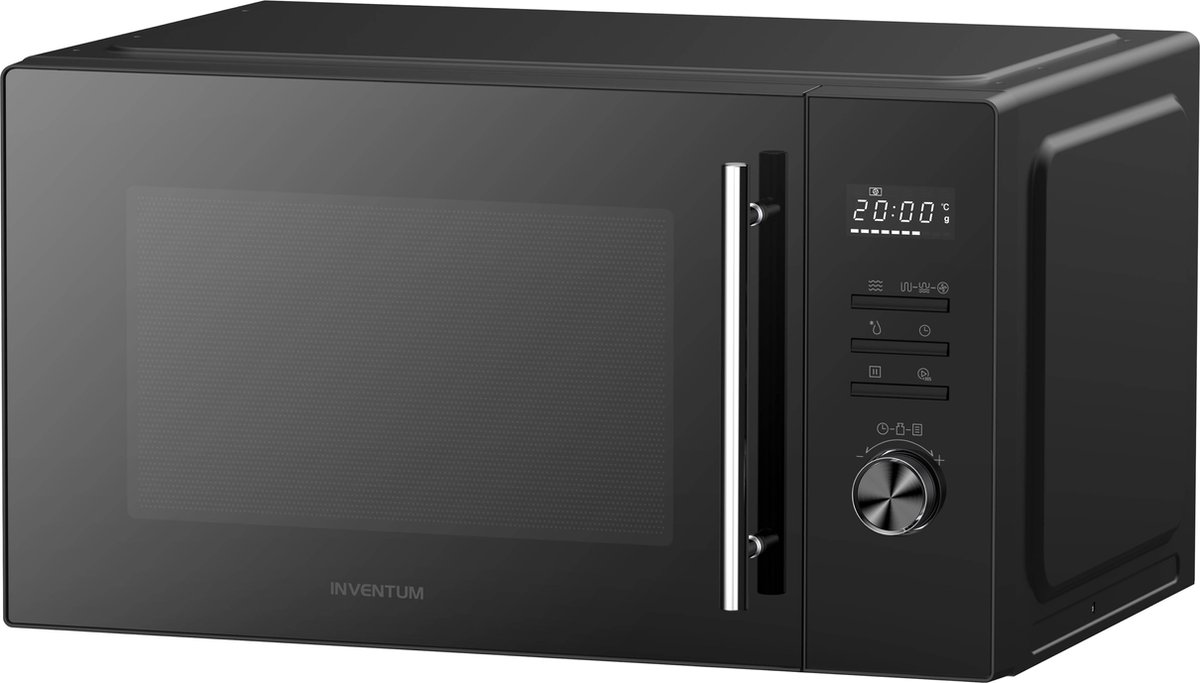 Inventum MN297CB Combimagnetron - 29L - 1000W - Hetelucht- en grillfunctie - 10 kookprogramma's - 4 combistanden - Ontdooifunctie - Kinderslot - Zwart — afbeelding 3