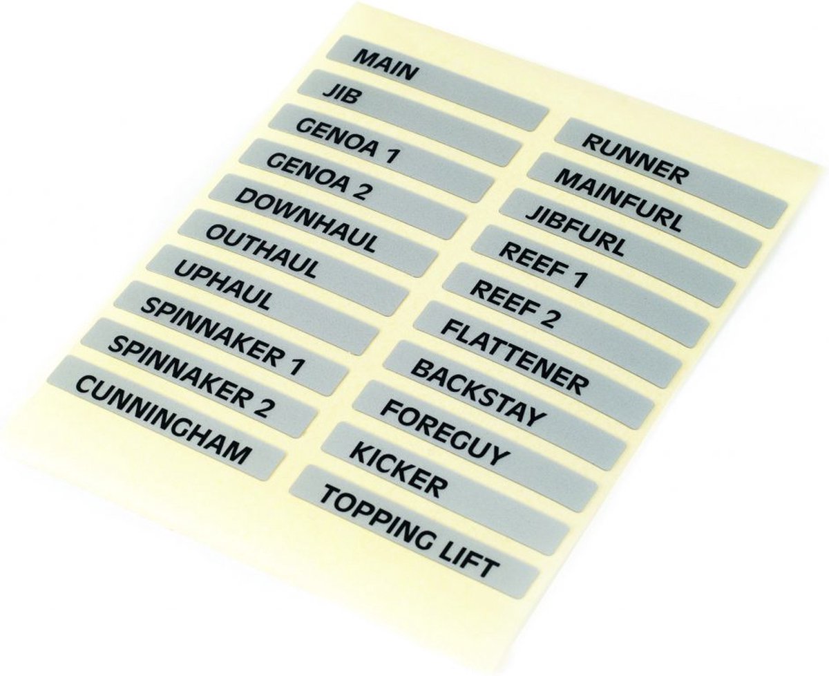 Rutgerson Rope clutch labels