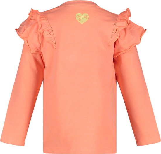 4President chemise fille Orit Neon Bright Coral