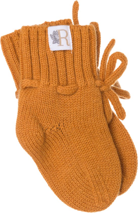 Rosini chaussons chaussons design bébé enfant ocre