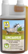 VITALstyle Lijnzaadolie - Paarden Supplement - Dé Gezonde Aanvulling Op De Voeding - Met Omega 3, 6 & 9 Vetzuren - 1 L