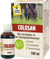 VITALstyle Colosan - Paarden Supplement - Eerste Hulp Bij Storingen In Het Maagdarmkanaal - Met o.a. Levertraan & Anijsolie - 100 ml