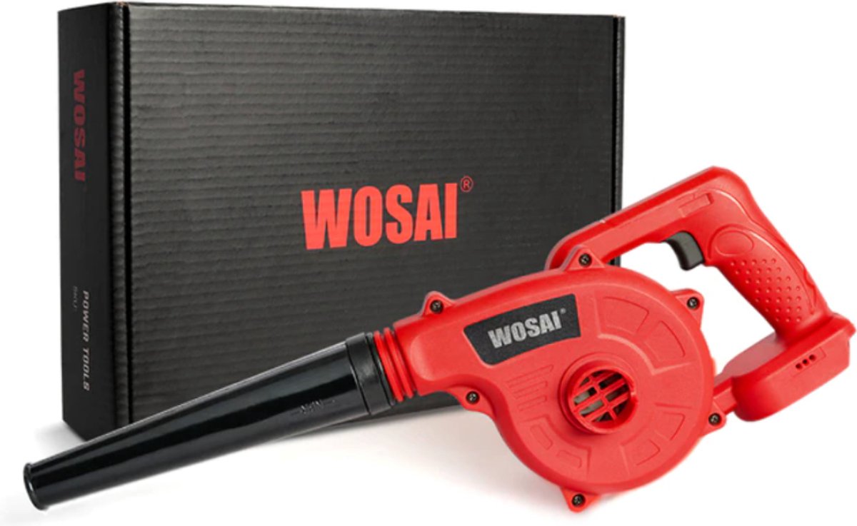 Luchtblazer - Stofblazer - Bladblazer - Blower - Elektrisch - Draadloze Stofzuiger - Air Duster - Geen Batterij - 2.1KG - Rood
