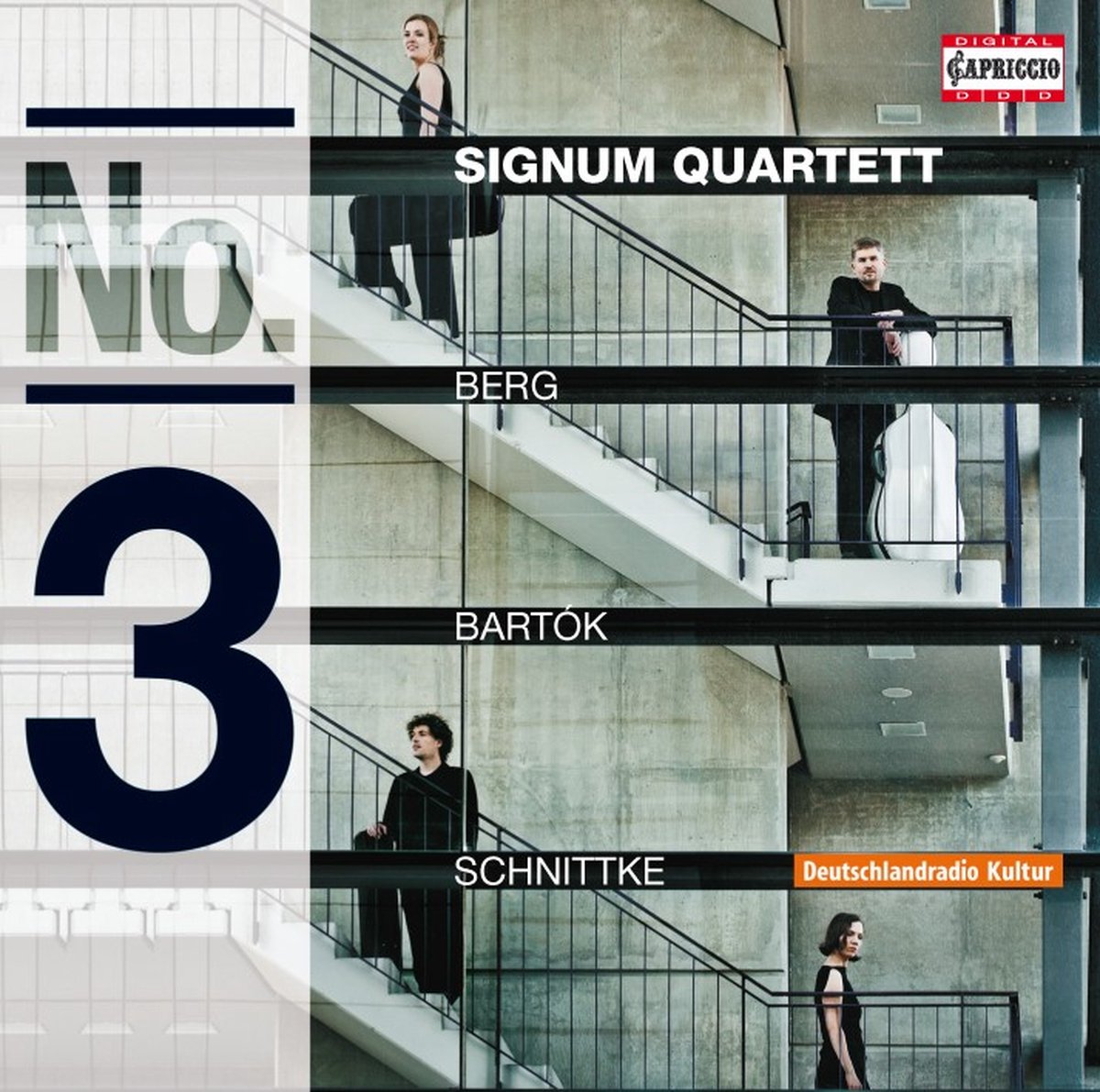 Signum Quartett - Berg, Bartok, Schnittke: No. 3 (CD)