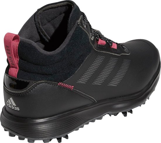 Adidas Golfschoenen S2g Mid-cut Dames Leer Zwart/roze Mt 41 1/3 | bol.com