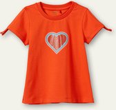 Oilily Tempy - T-Shirt - Meisjes - Rood - 92