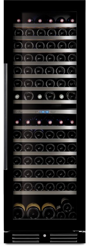 Le Chai - Wijnklimaatkast 2 temperatuurzones voor 119 flessen LBN1540