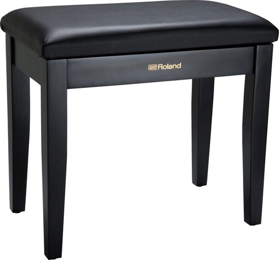 Foto: Roland rpb 100bk pianobank met opberg vak zwart zwart mat 