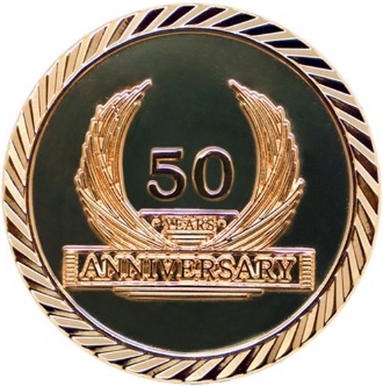 coinsandawards.com - Jubileummunt - 50 jaar -goud - capsule