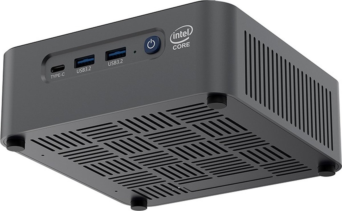 Elementkey iON5-X - Intel i5 12450H - Krachtige Mini PC – 16GB RAM - Computer – 1000GB SSD – Intel UHD Graphics – Windows 11 PRO