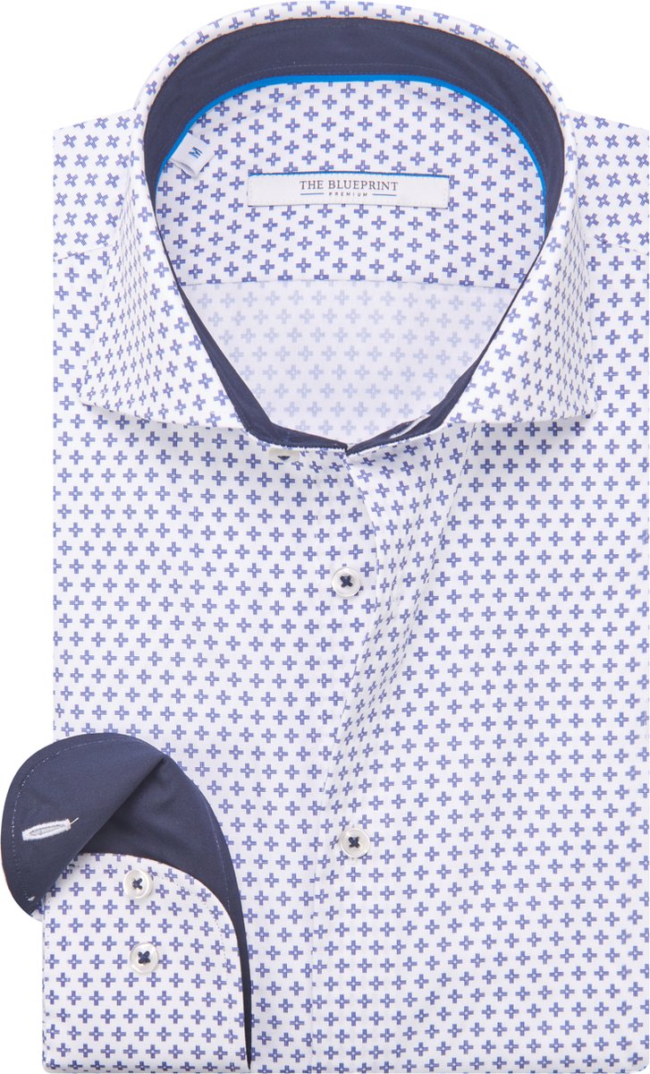The BLUEPRINT Premium Casual Overhemd Heren lange mouw