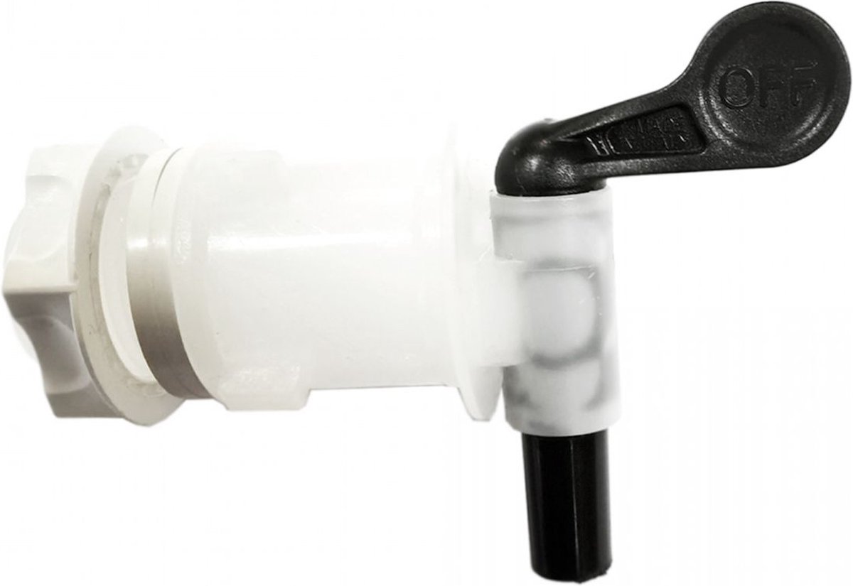 Afvoerkraan PVC voor plastic containers