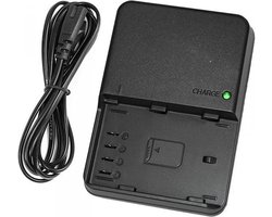 Accu lader( vervangt DMW-BTC10E ) -charger voor Panasonic accu DMW-BLF19E en volgende camera's: DC-9L | DC-G9 | DC-GH5L | DC-GH5S Panasonic Lumix GH DMC-GH3 | DMC-GH3A | DMC-GH3H | DMC-GH4 | DMC-GH4R | DMC-GH5