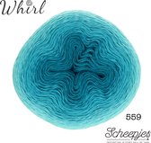 Scheepjes Whirl Ombré - 559 Turquoise Turntable