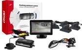 Parkeerhulpsysteem Set - Incl camera / Scherm / Sensoren - TFT01 4,3" met HD-315-LED - 4x sensoren zwart Truck