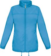 Windjas 'Sirocco Women Windbreaker' B&C Collectie maat S Atoll blauw