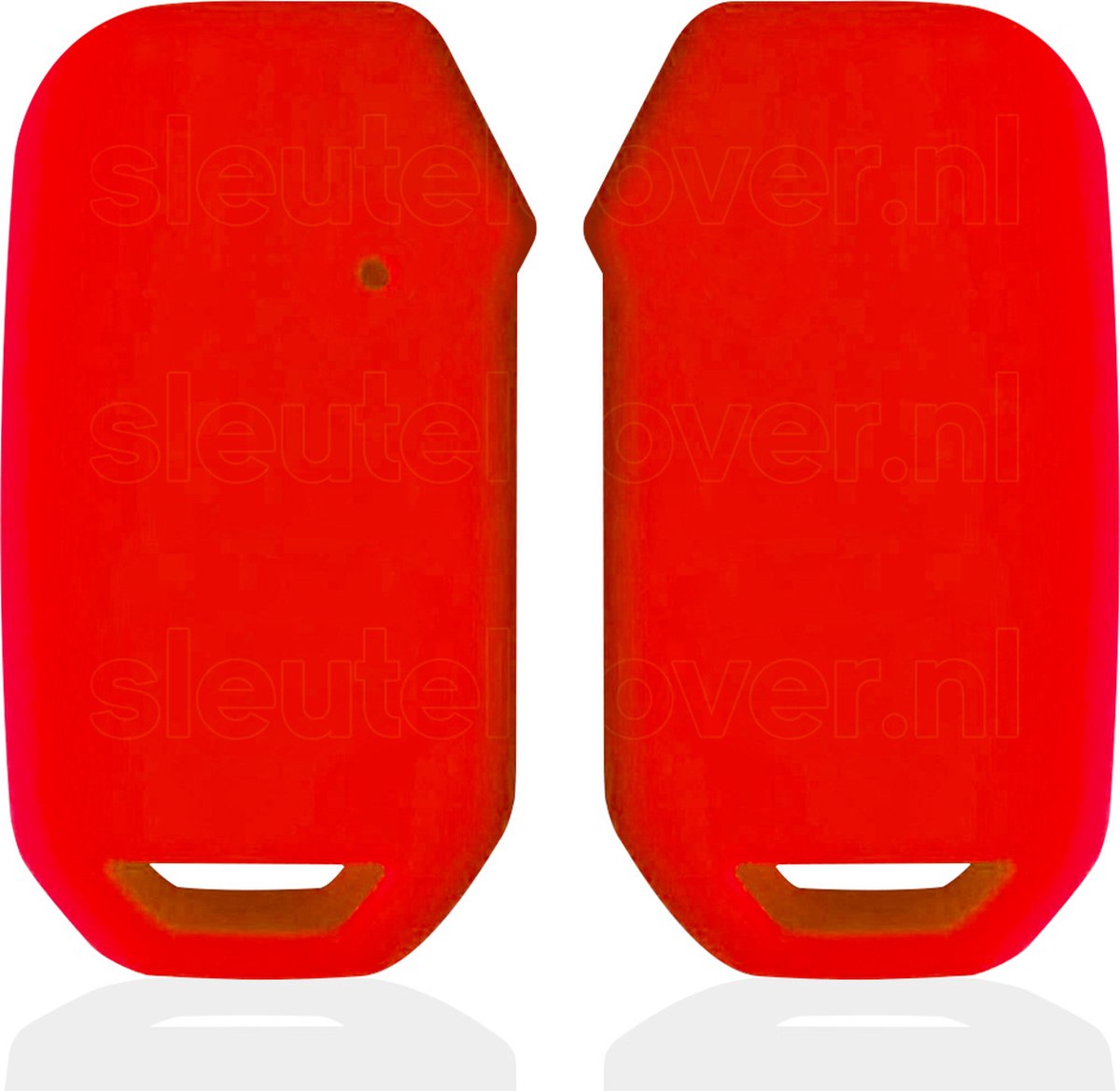 Autosleutel Hoesje geschikt voor Kia - SleutelCover - Silicone Autosleutel Cover - Sleutelhoesje Rood