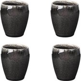 Broste Copenhagen Nordic Coal servies set van 4 espresso kopjes - espresso mug