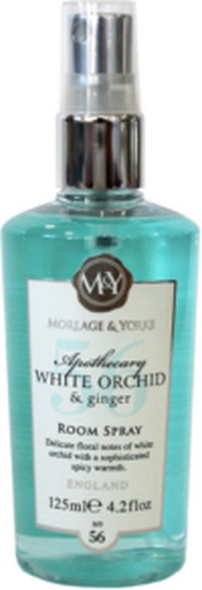 MORLAGE & YORKE APOTHECARY WHITE ORCHID & GINGER ROOM SPRAY per 3 stuks