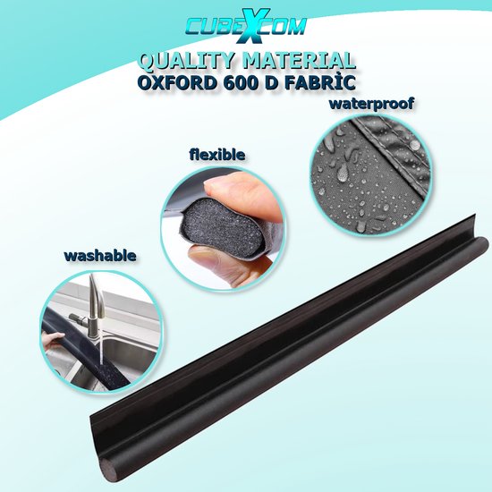 Autodeurafdichting 4 Stuks Venster Buitenste Tochtstrips Voor Toyota Voor Prius 2004-2009 Zijdeur Vensterglas Rubberen Riem Molding Trim Afdichting Protector Rubberen afdichting