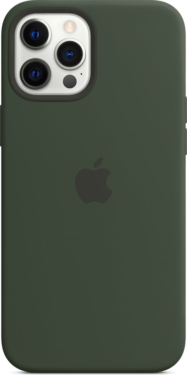 Apple Siliconenhoesje met MagSafe voor iPhone 12 Pro Max - Cyprus groen