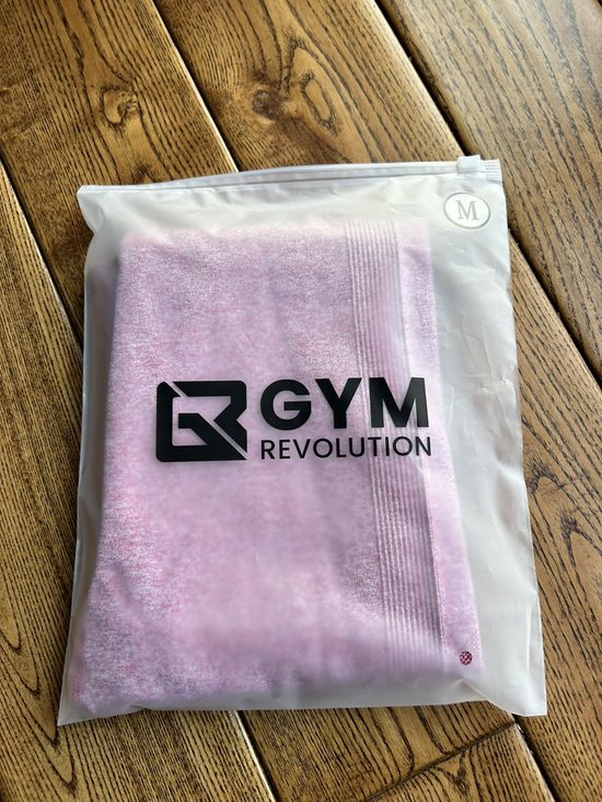 Gym Revolution - Sportlegging dames - Sportkleding dames - Sportbroek dames - Sportlegging - Push up - Shape legging - Sportlegging dames high waist - Hardloopbroek dames - yoga legging dames - Roze Maat XL van Gym Revolution — afbeelding 5