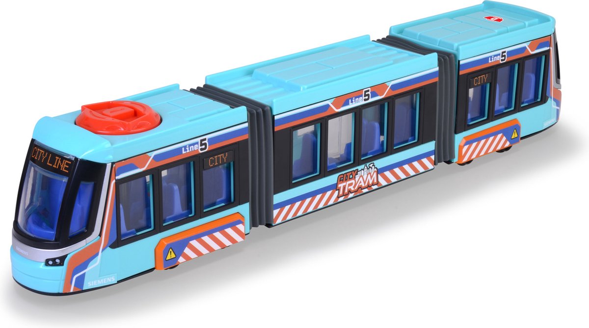 Dickie Toys - Tramway Siemens - 41,5 cm - mécanisme de direction